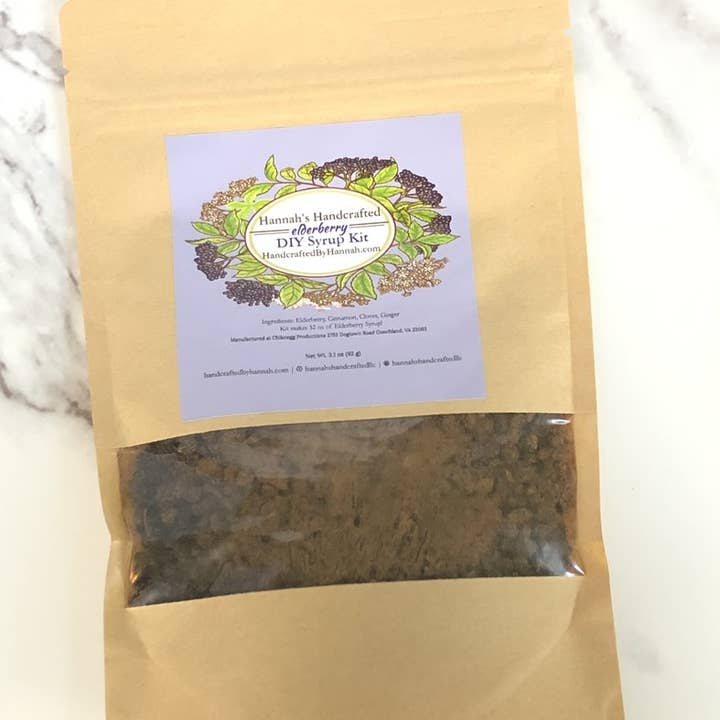 Hannah's Handcrafted – wholesale DIY drink kit – DIY Elderberry Syrup Kits2