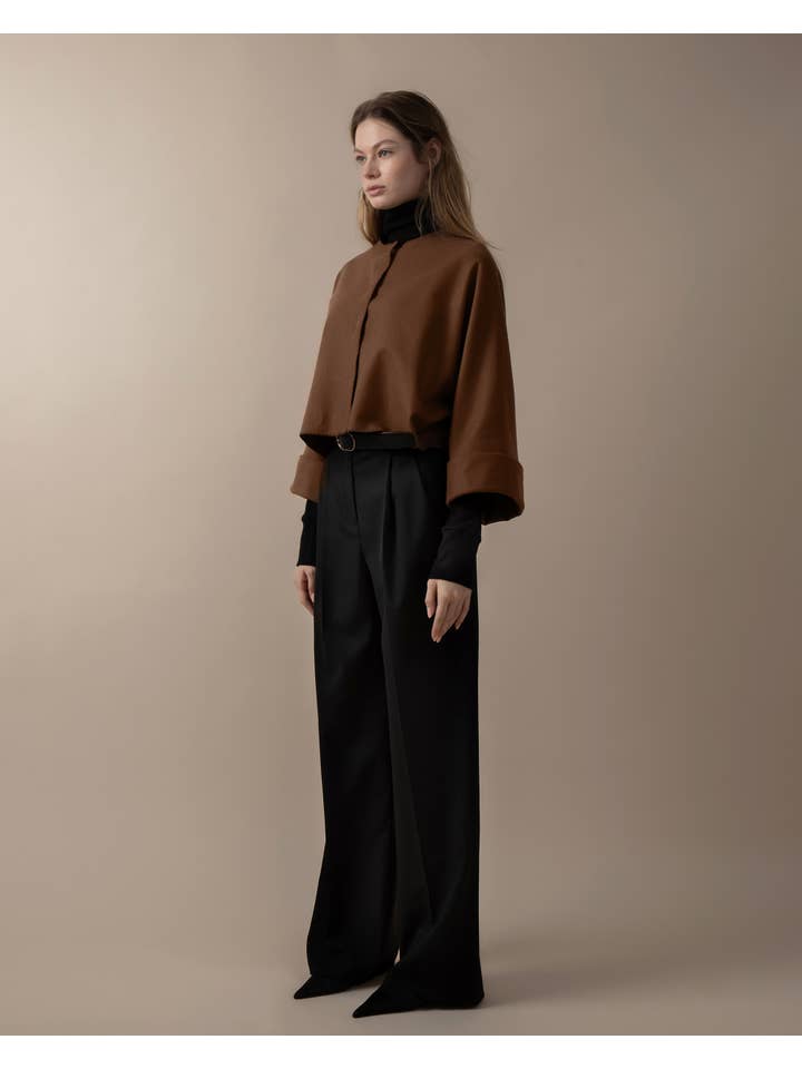 A LINE - Wholesale Pants - Women's - High-waisted wool trousers2