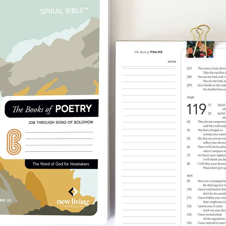 Spiral Bible - Wholesale Religion - Spiral Bible™ - NLT - Job - Song of Solomon3