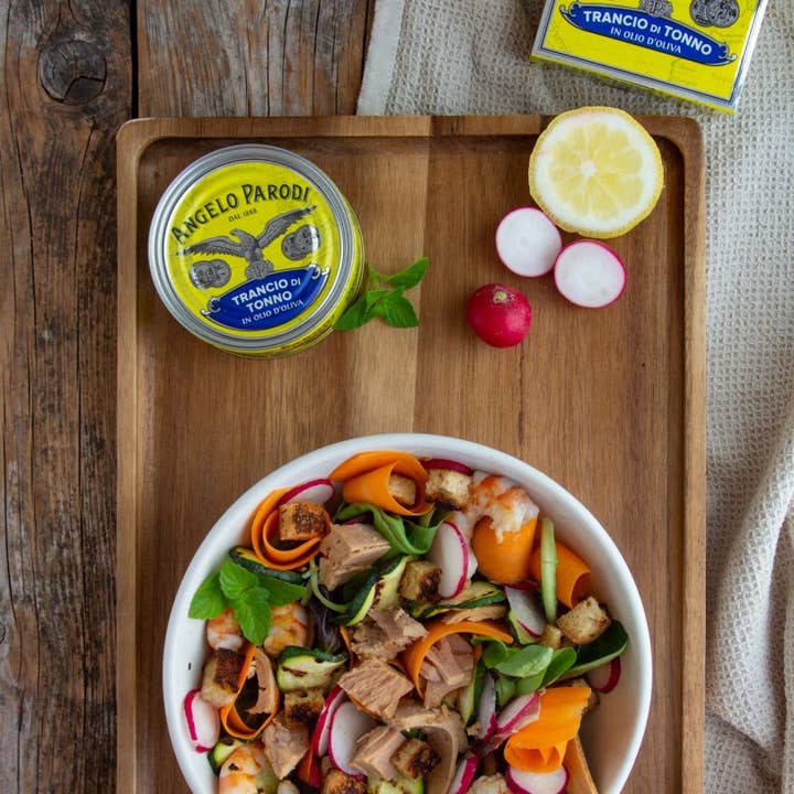 International Loft - Wholesale Tinned Fish - Angelo Parodi Tuna Steak in Olive Oil (Trancio di Tonno)5