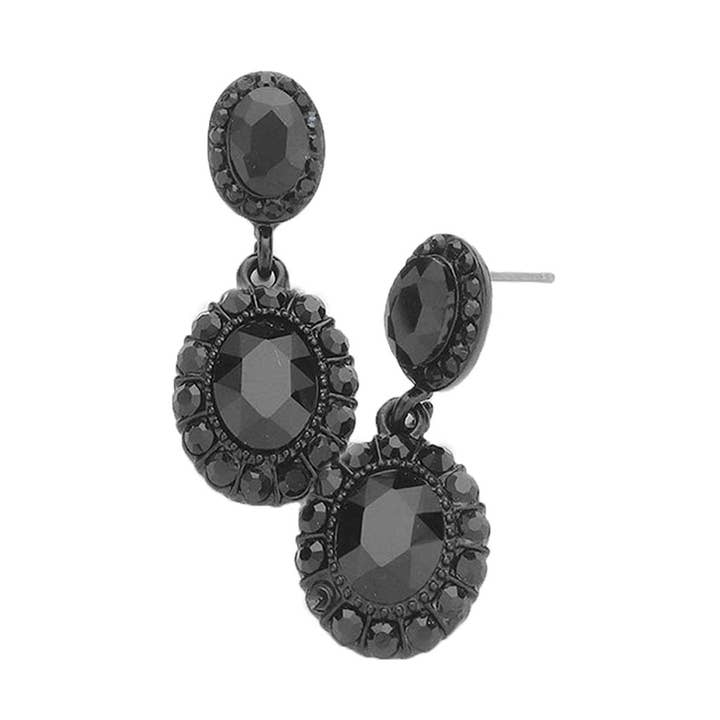Madeline Love - Wholesale Dangle Earrings - Crystal Rhinestone Drop Evening Earrings0