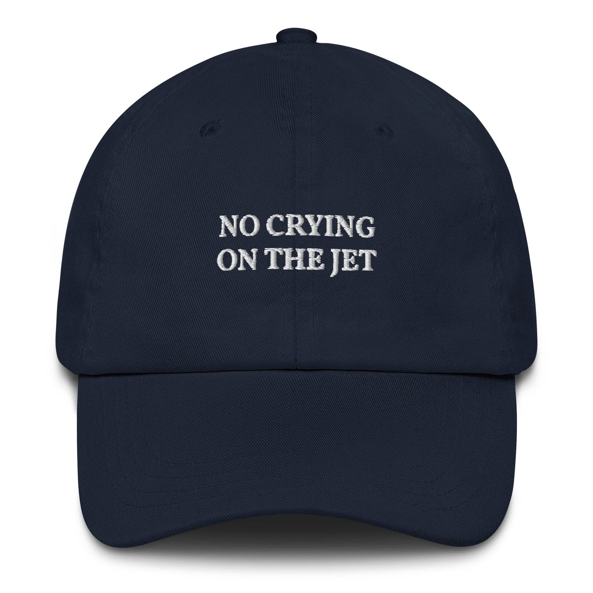The Refined Spirit - Wholesale Baseball Cap - Unisex - No Crying on the Jet - Cap5