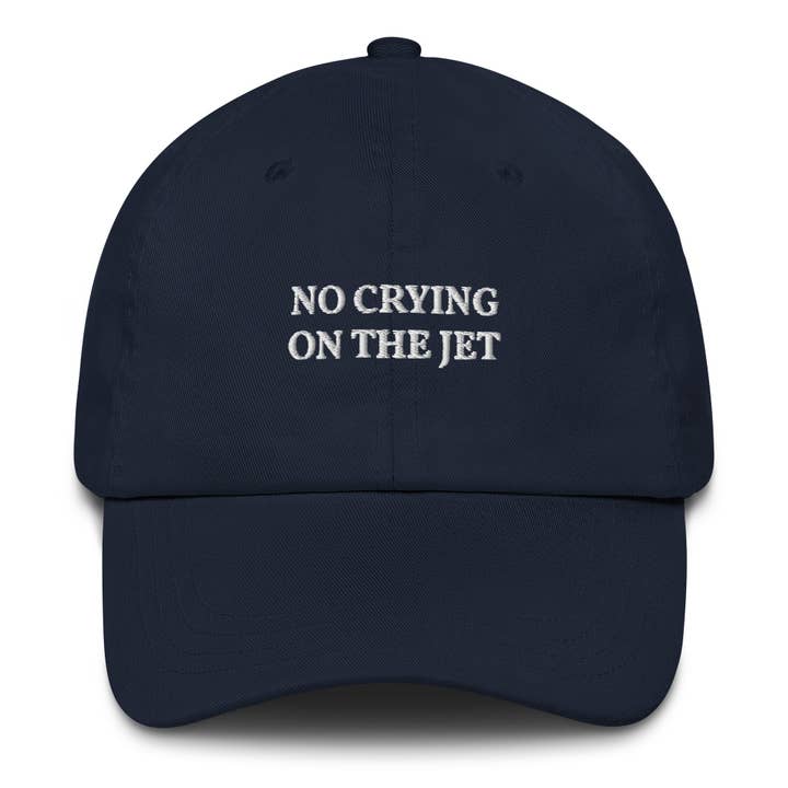 The Refined Spirit - Wholesale Baseball Cap - Unisex - No Crying on the Jet - Cap5