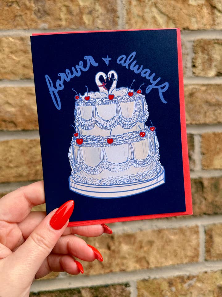 Always and Forever Greeting Card for wholesale by Stacy Marie Stranzl