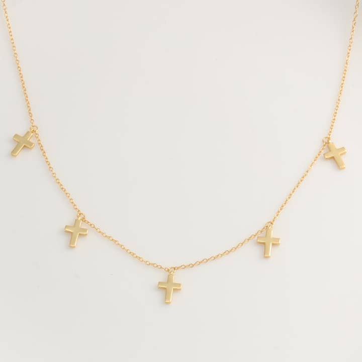 Collana Crosses per la vendita all'ingrosso da parte di Herzschmuck.ch