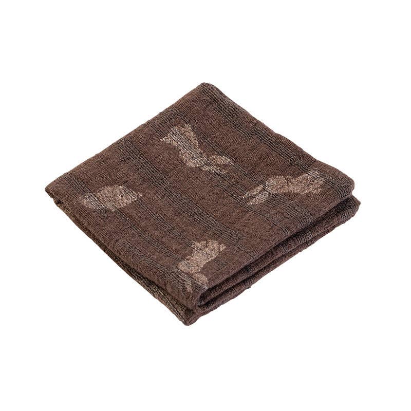 Gohobi （We cover U.S. import duties） - Vente Torchons - Gohobi Serviette de Thé Gongfu en Coton et Lin Teints à la Main9