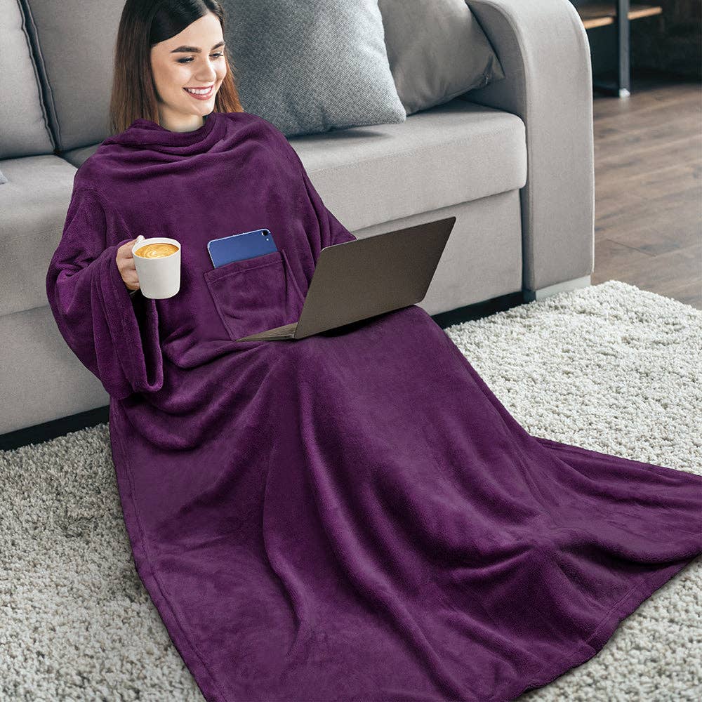 Pavilia - Vendita all'ingrosso Plaid - Coperta con maniche - Tasca applicata113