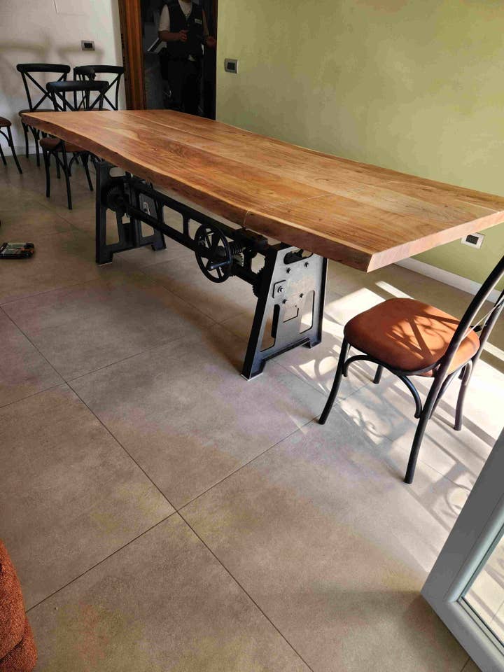 Mesa Crank Table para venta al por mayor de Crab design