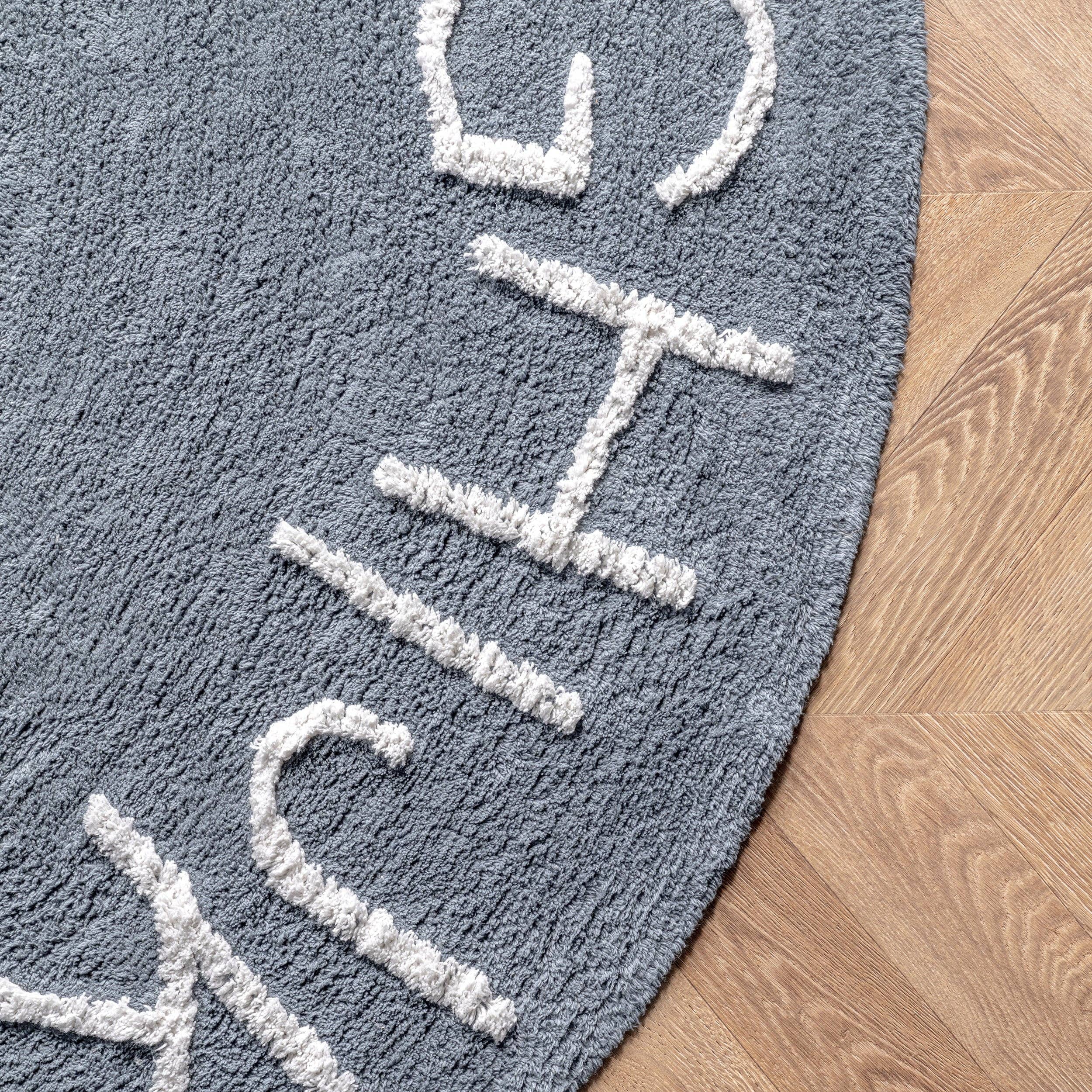 nuLOOM - Wholesale Area Rug - Kids & Baby - Kids Washable Round Alphabet Rug88
