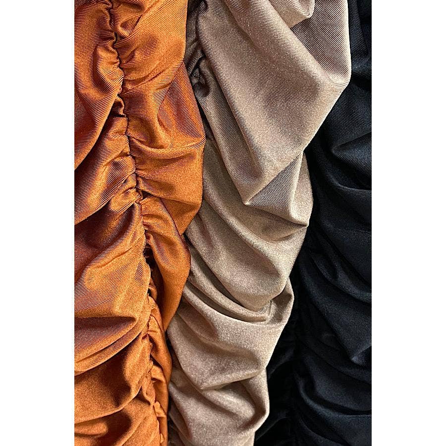 Curve Market - Wholesale Tank Top - Women's - PLUS SIZE DOUBLE FRONT RUCHED TANK TOP2