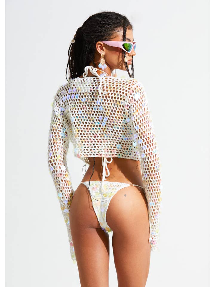 Sparkl - Wholesale Blouse - Women's - Kalani Tie Top