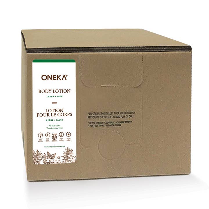 2.5 Gal Oneka Cedar and Sage Body Lotion for wholesale by Oneka