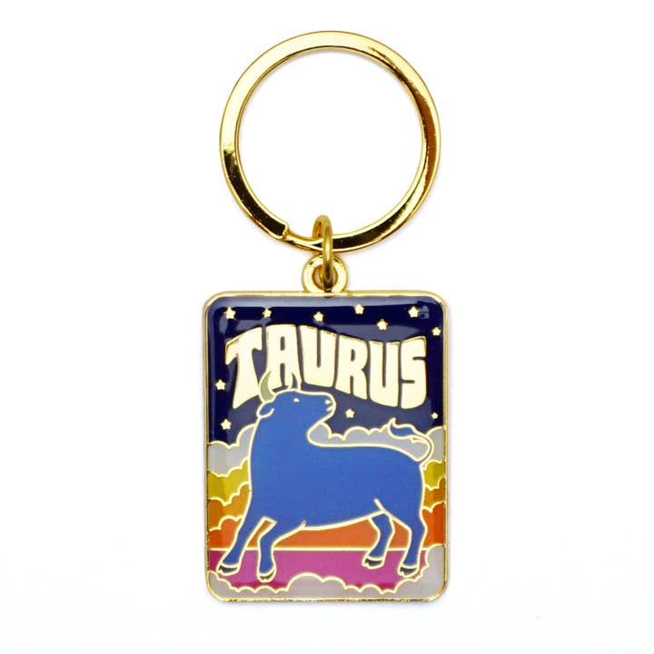 Lucky Horse Press – wholesale Keychain – Unisex – Taurus Keychain