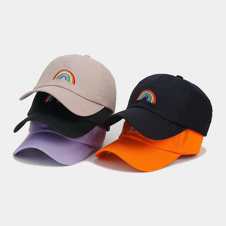 Rainbow baseball cap and other Purchase Wholesale rainbow hat. Free Returns & Net 60 Terms on Faire trending on Faire.
