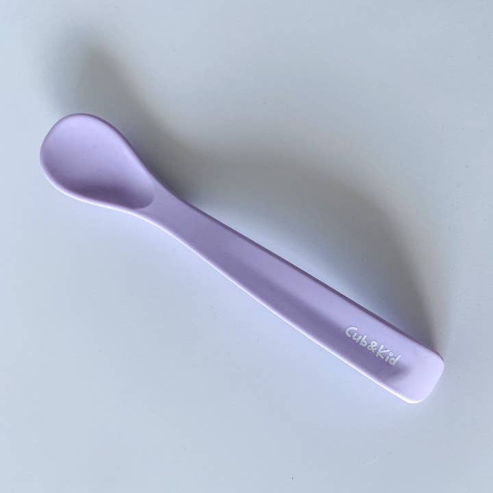 My 1st Silicone Spoon - Lilac for wholesale by Cub & Kid