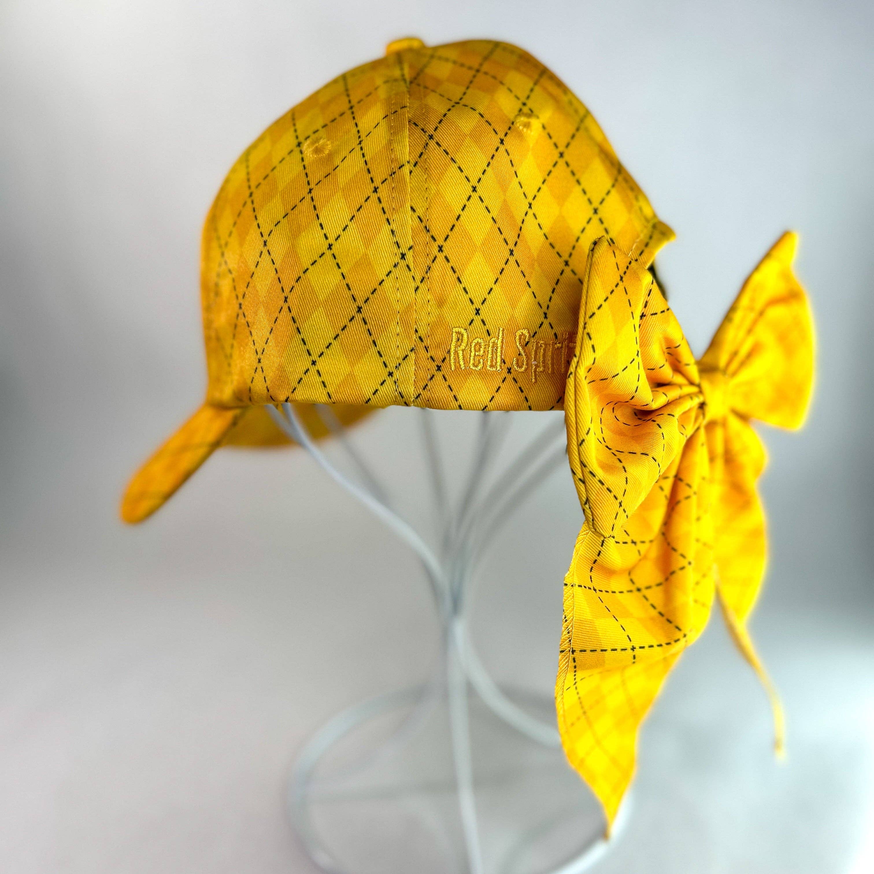 Red Sprite Hats - Wholesale Baseball Cap - Women's - Magical Baseball Caps + Detachable Bows, Hidden Ponytail Hat54