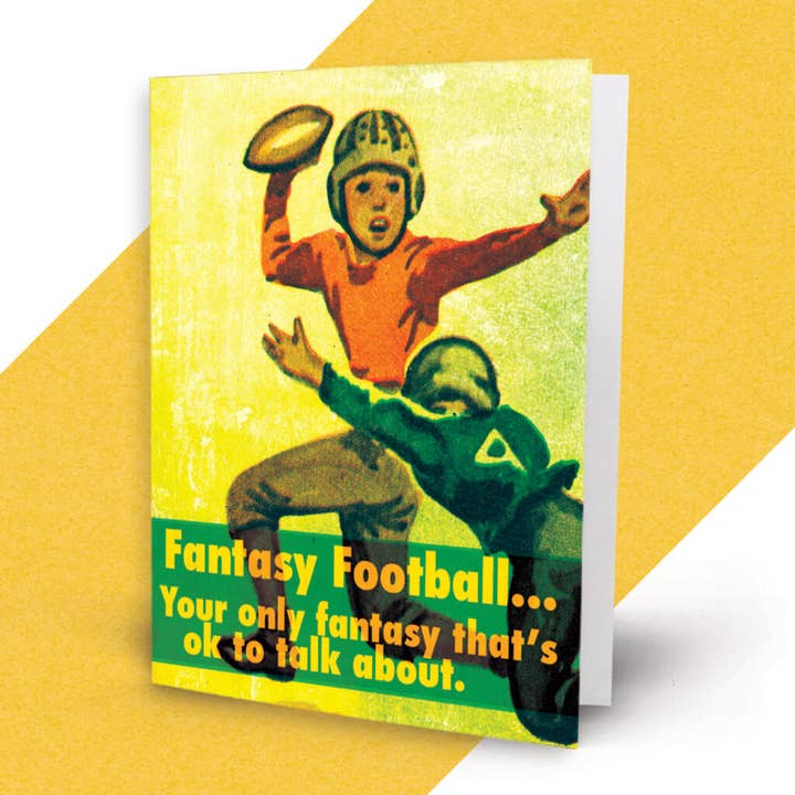 Fantasy Football Card for wholesale by Middle Child Made