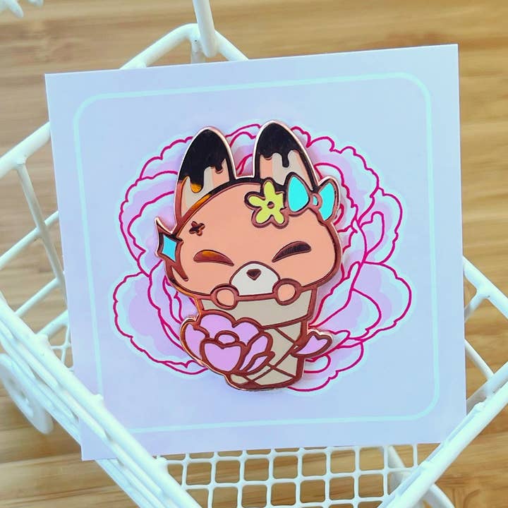 Alfinete de esmalte Lys por atacado de Alisa Draws