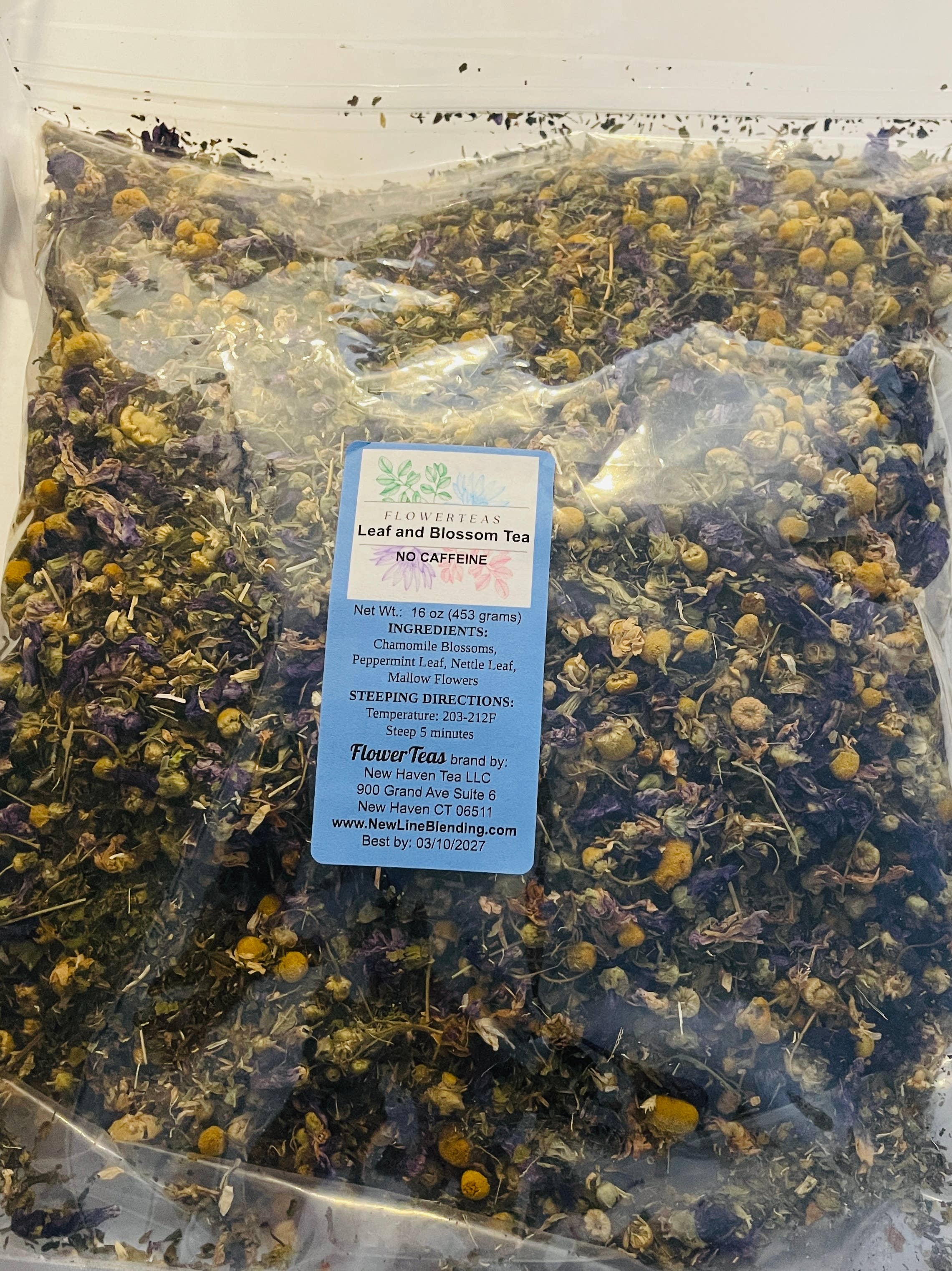 FlowerTeas – Engroshandel Løs te – Løsbladet te i løs vægt 1 lbs Kommerciel brygning Fødevareservice137