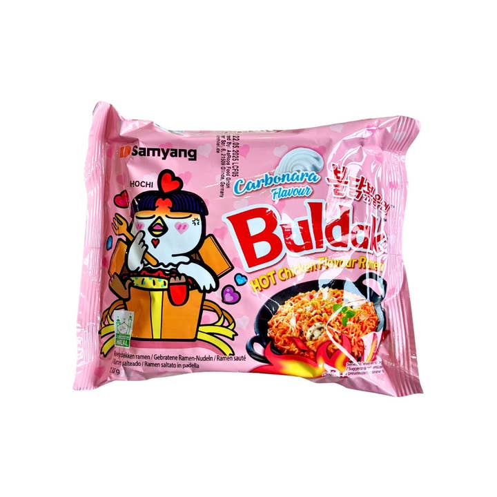 utoppa GmbH - Wholesale Ramen - Samyang Carbonara Buldak Hot Chicken Flavor Ramen 130 G