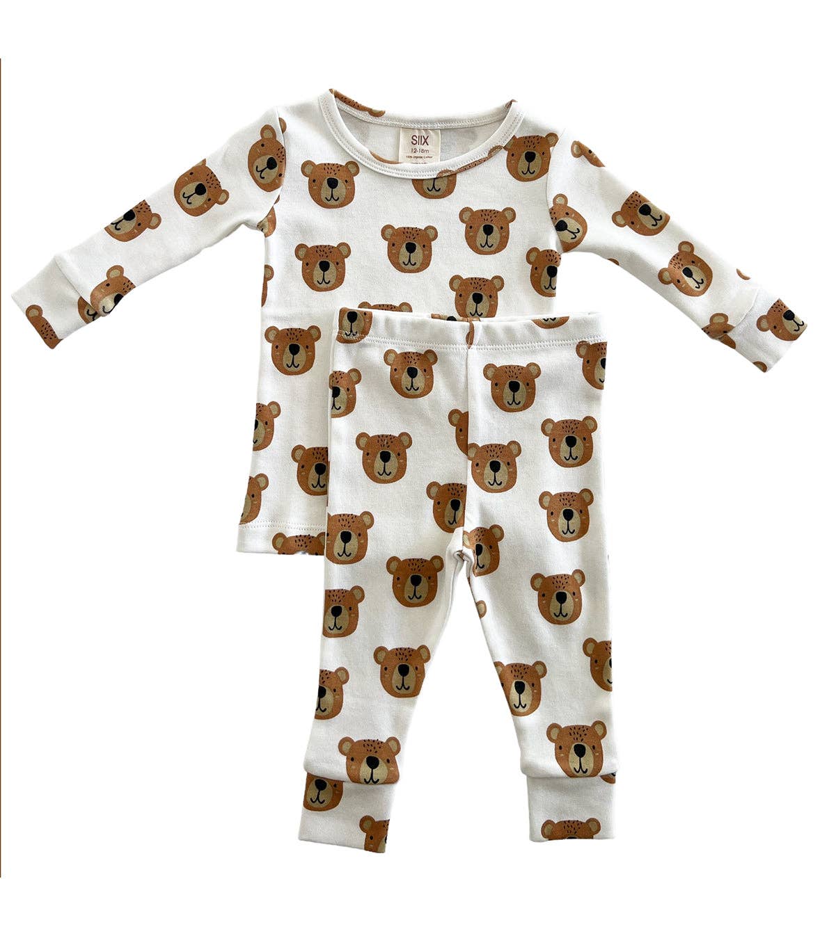 SIIX Collection - Wholesale Top & Pant Set - Baby - Baby Bear / Organic 2-Piece Set1