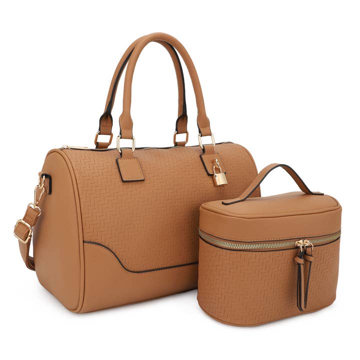 KAYLA+AVA - Wholesale Mommy & Me Sets - Makayla 2 in 1 Speedy Bag with Vanity Bag "Mommy and Me" Set