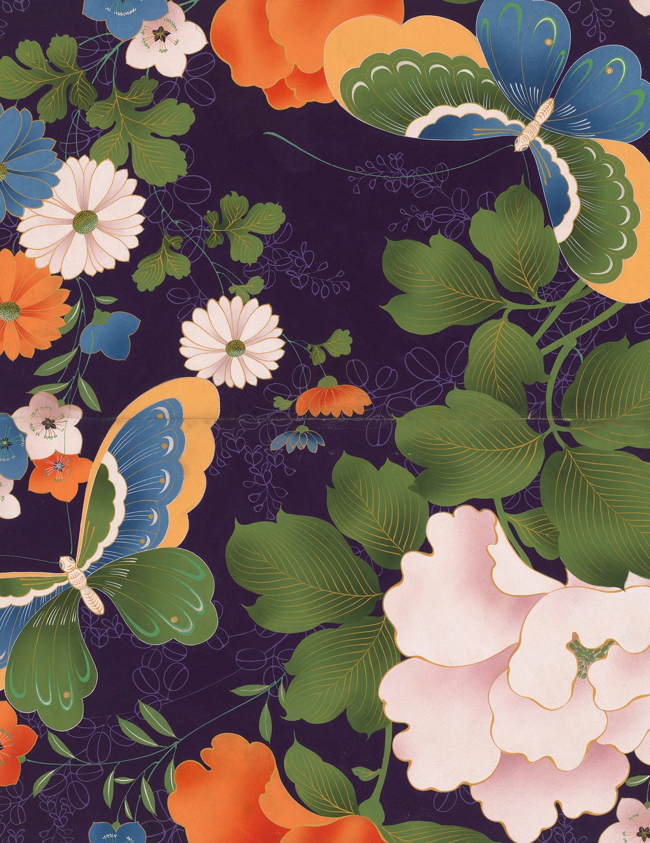 Pomegranate – wholesale Stationery/notecard set – Japanese Decorative Designs Keepsake Boxed Notecards1