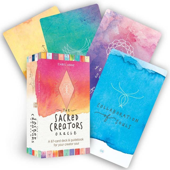 Microcosm Publishing & Distribution – Engroshandel Tarotkort – Sacred Creators Oracle: Et Oracle-dæk og guidebog med 67 kort