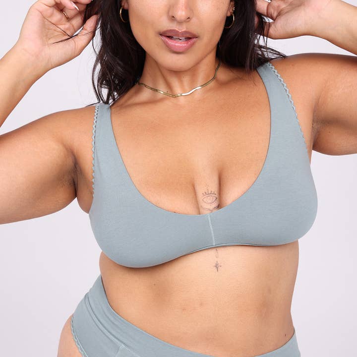 La Coochie - Wholesale Bralette – Women's - Organic Cotton Scoop Bralette14