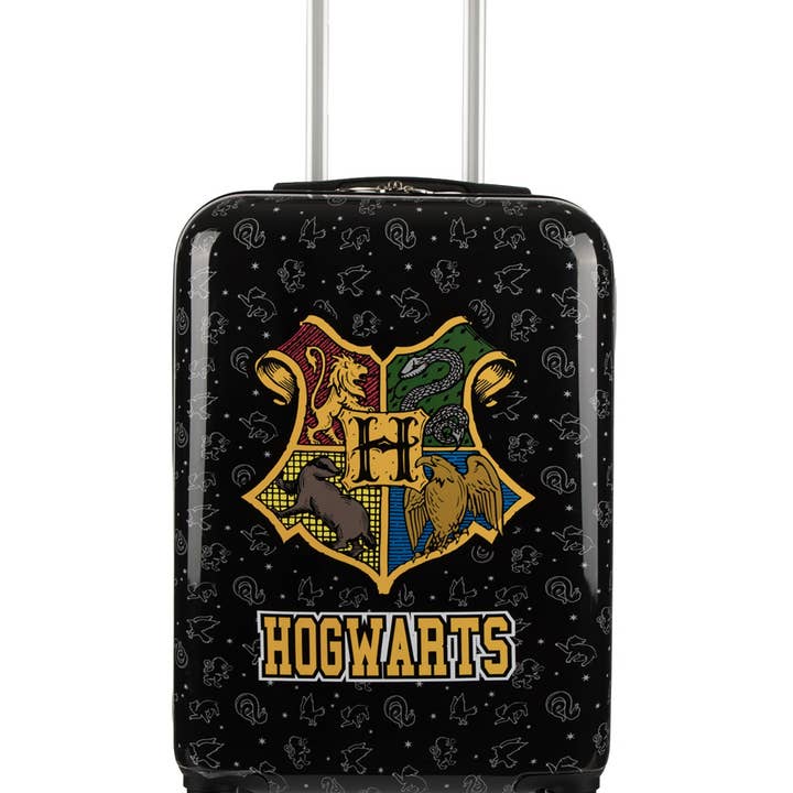 Bioworld Merchandising - Wholesale Luggage - 20 Harry Potter ABS Carry-on Luggage with PC Film, Black Crest OSFA0