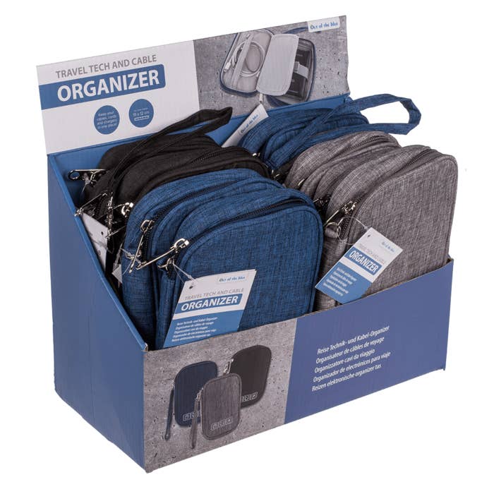 Out of the blue KG - Wholesale Pouch - Unisex - Travel Tech and Cable Organizer, ca. 19 x 12 cm,2