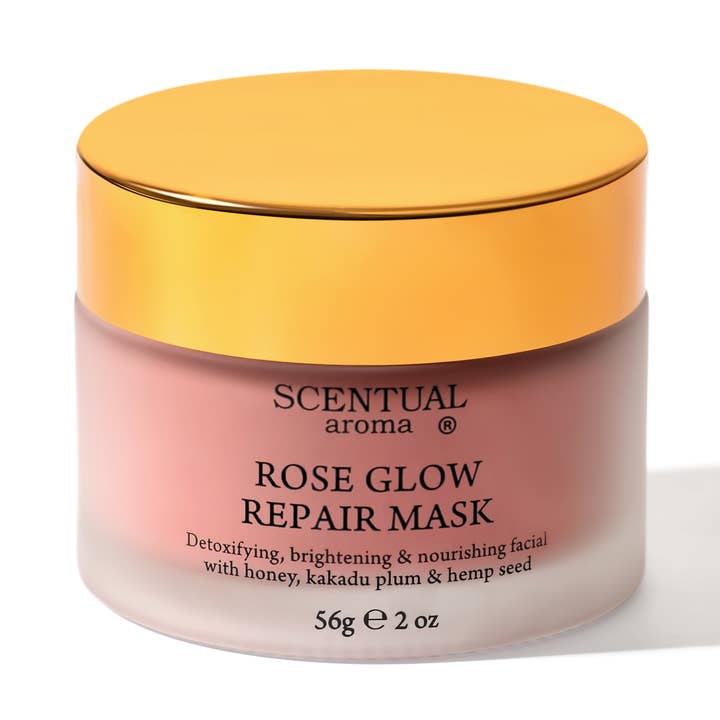 Scentual Aroma® Skincare - Wholesale Skincare face mask - ROSE GLOW Repair Mask0