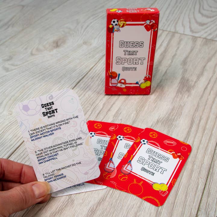 SALE - Guess That Sport Game for wholesale by Boxer Gifts