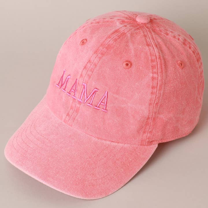 Fashion City - Venta al por mayor Gorra de béisbol - Mujer - Gorra de béisbol de algodón con bordado MAMA5