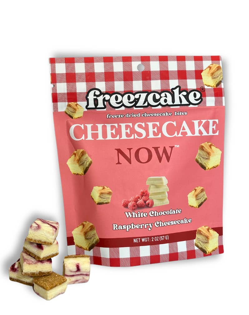 Freezcake - Wholesale Koekje - Freezcake met witte chocolade en frambozen