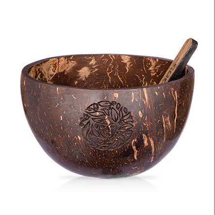 Global Beauty Secrets - Wholesale Decoratief bord/schotel/kom - Wellness Bowl met natuurlijke kokosnoot0