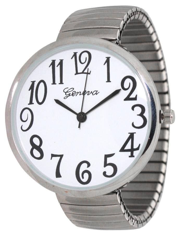 Time World USA - Vendita all'ingrosso Orologio da polso - Donna - Orologio elasticizzato a 6 quadranti larghi3