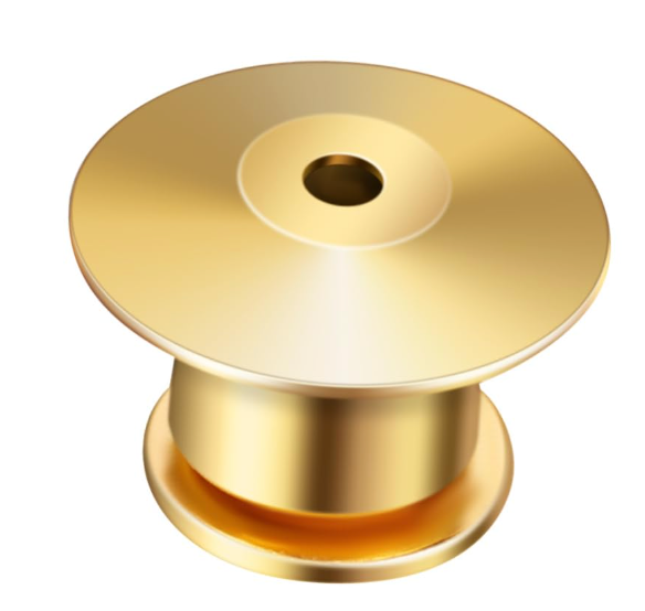 Strike Gently - Wholesale Lapel Pin/Button - Locking Pin Clasp0