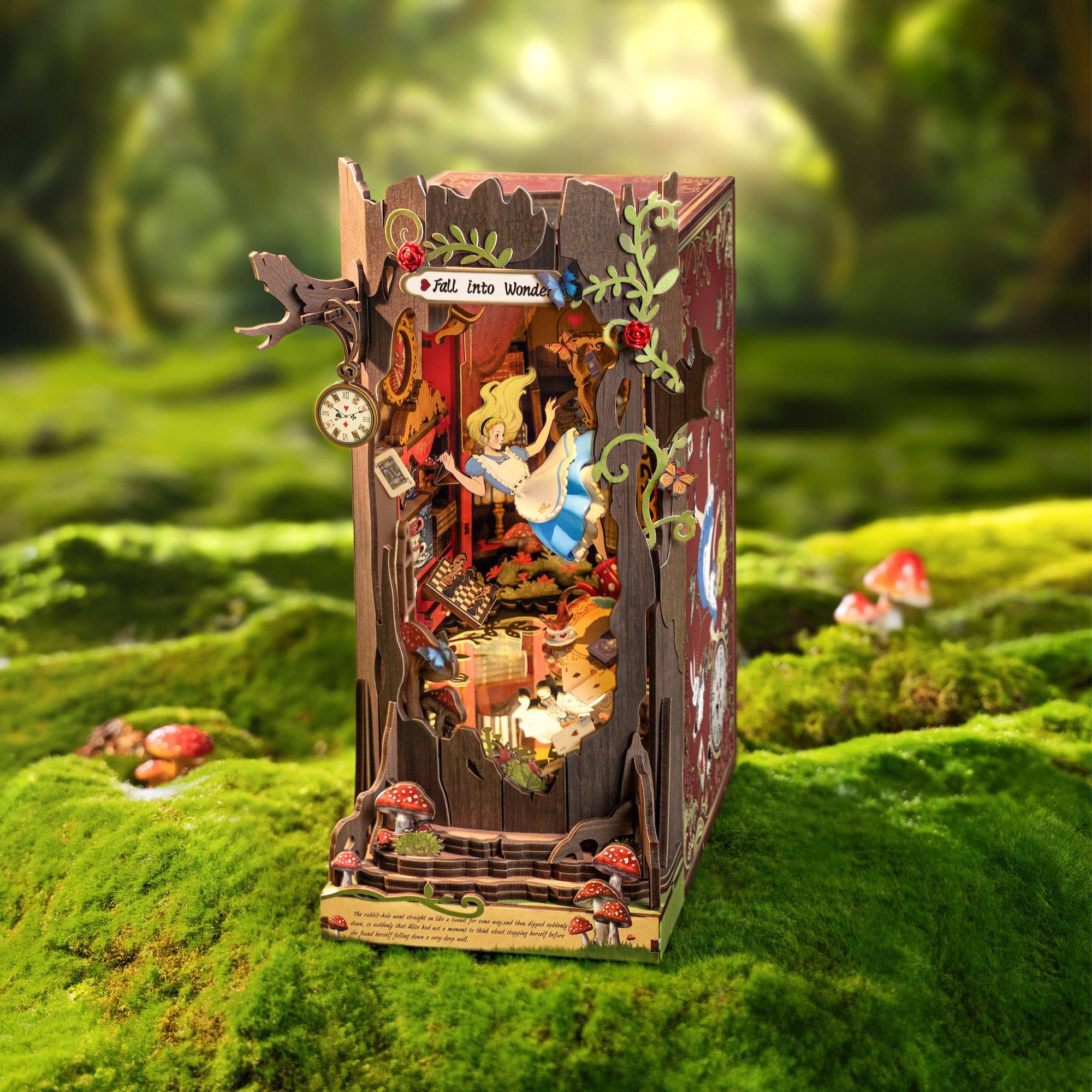 Magnote - Wholesale DIY Craft Kit - Rolife Fall in Wonder DIY Book Nook Kit1