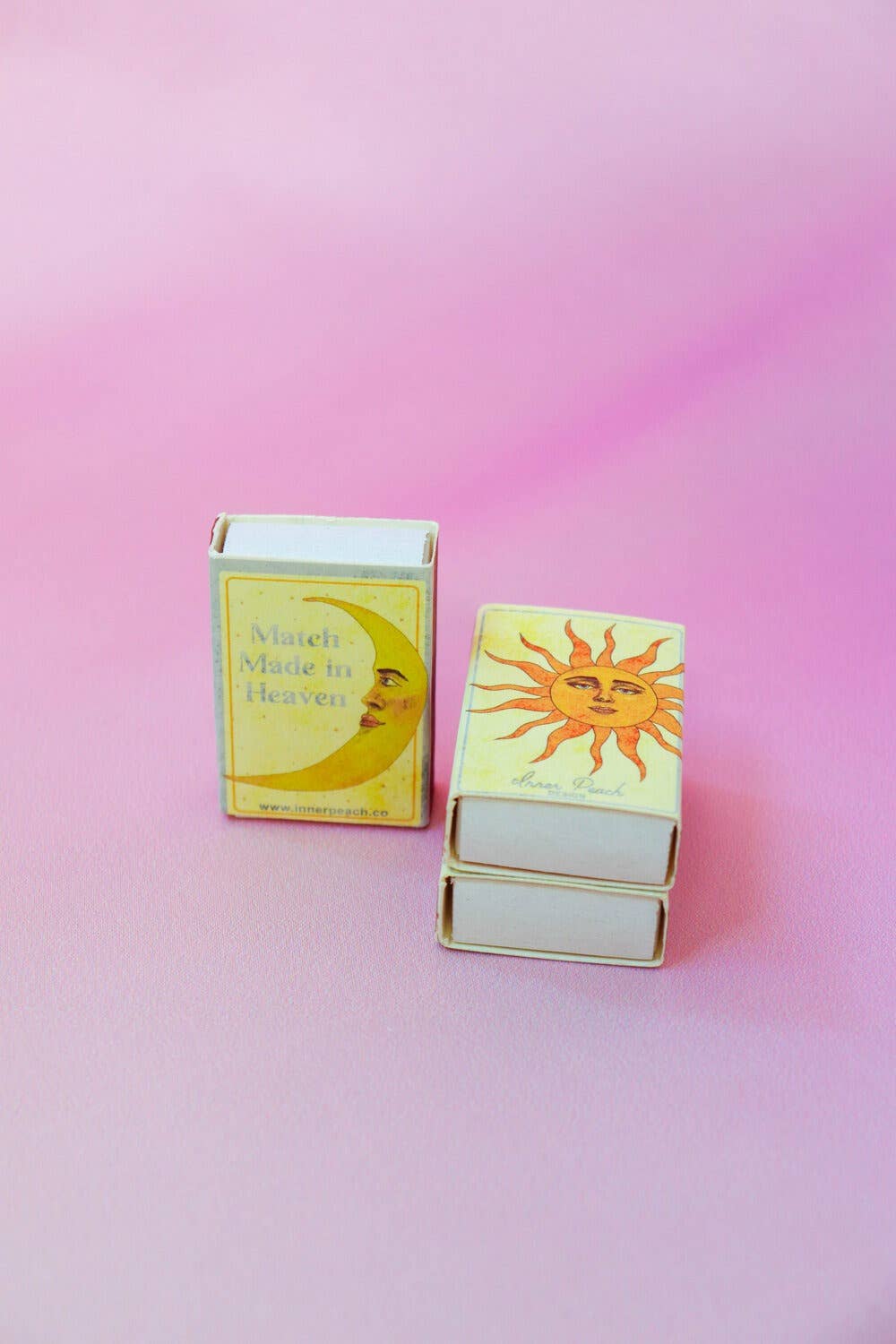 Inner Peach Design – Fósforos por atacado – Caixas de fósforos Inner Peach Design: 6 modelos originais e novos4