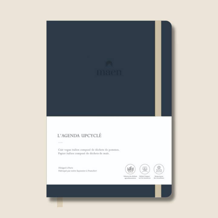 Snygg och upcycled Perpetual Diary för wholesale av Maen