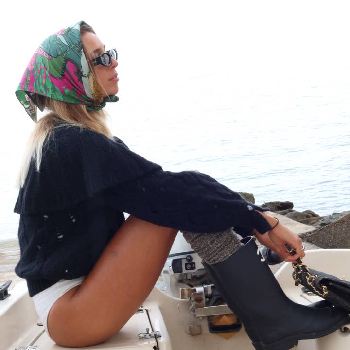 SOIE-MEME – Großhandel Schal – Damen – Nudel-Land Seidenschal2