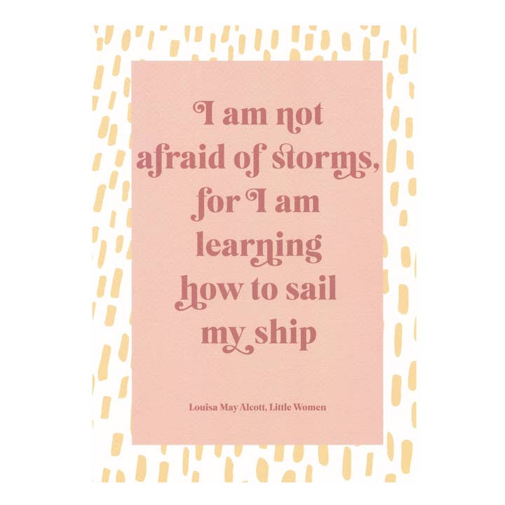 Little Women Print for wholesale by les girls collective