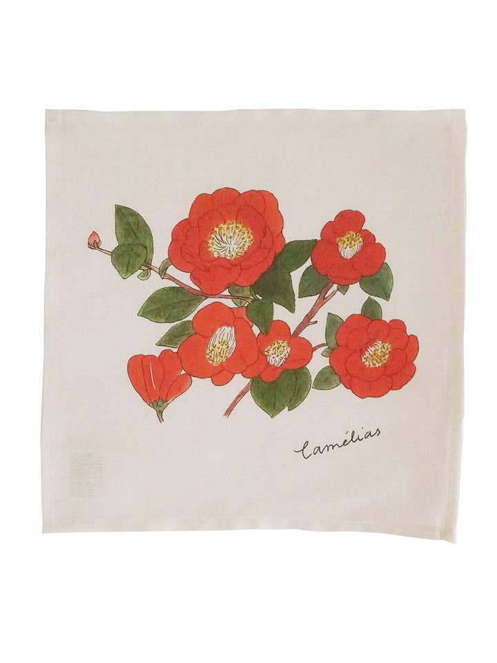 Hanky Isabelle.B nr. 12 Camelia for engroshandel hos Fog Linen Work