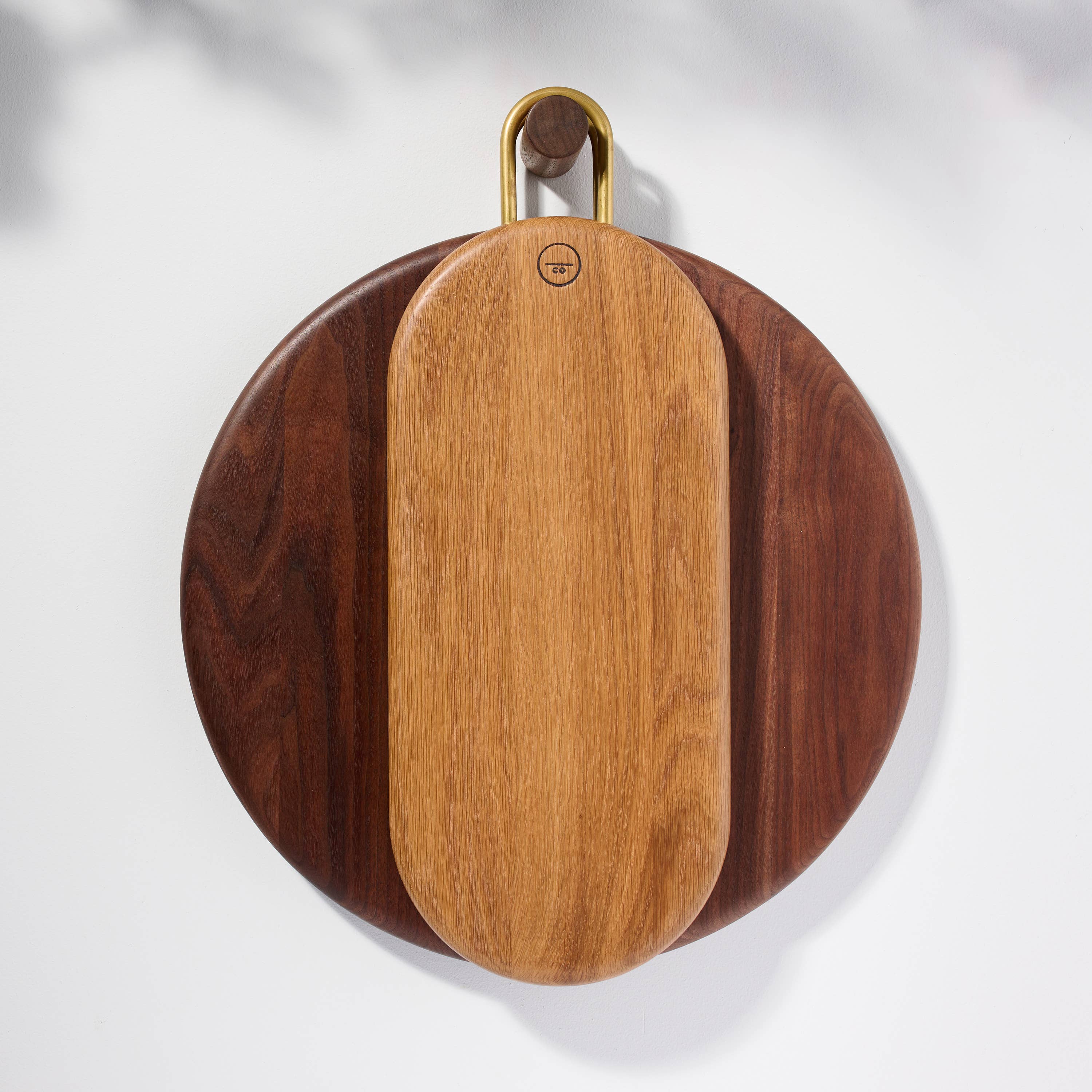 Untitled_Co - Wholesale Serving Tray - Modern Curvy Wood Serving Board with Brass Handle - Kenneth12