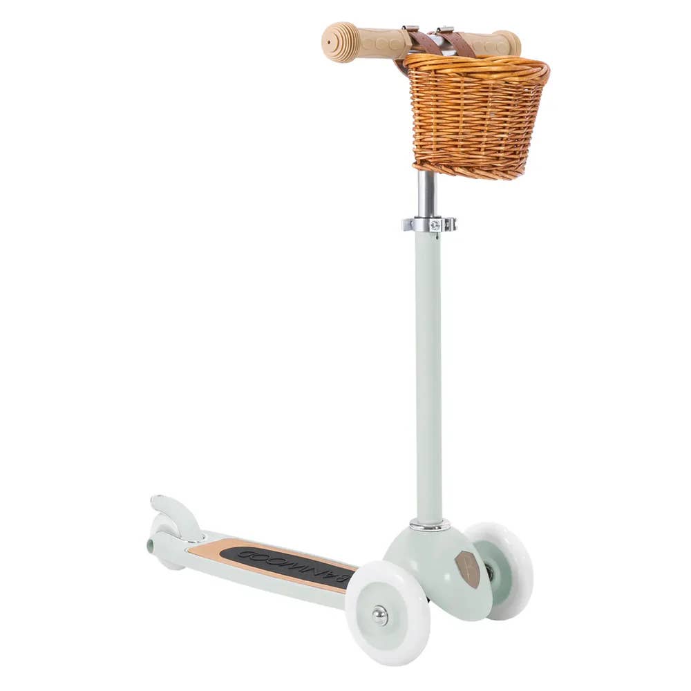 Banwood Inc - Wholesale Bike/Scooter - Kids - BANWOOD 3-WHEEL SCOOTER VINTAGE - PALE MINT