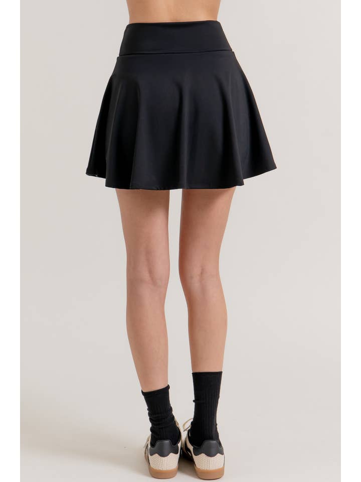 Active Basic | Active USA - Wholesale Athletic Skirt - Women's - Flare Workout Mini Skirt25