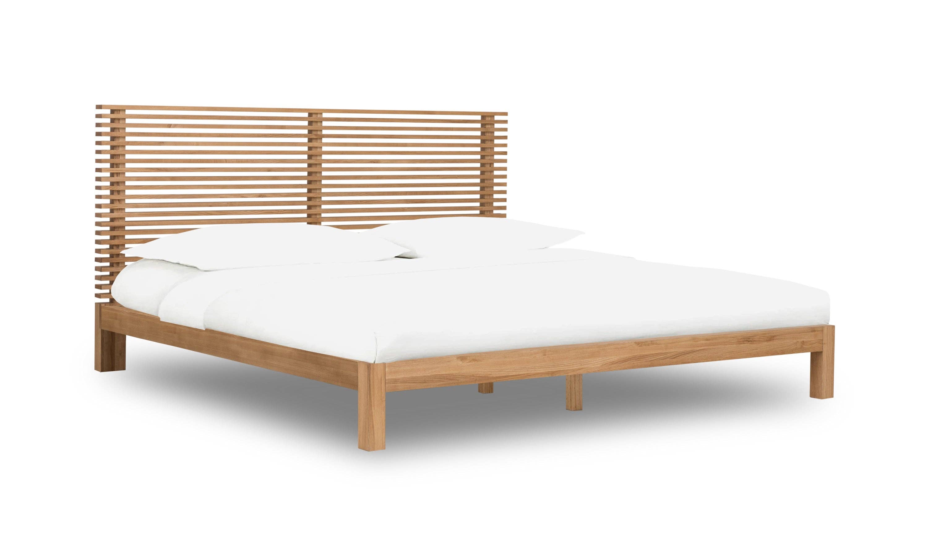 Modus Furniture International - Wholesale Bed - Tanner EU King (160 x 200) Platform Bed in Flaxen2