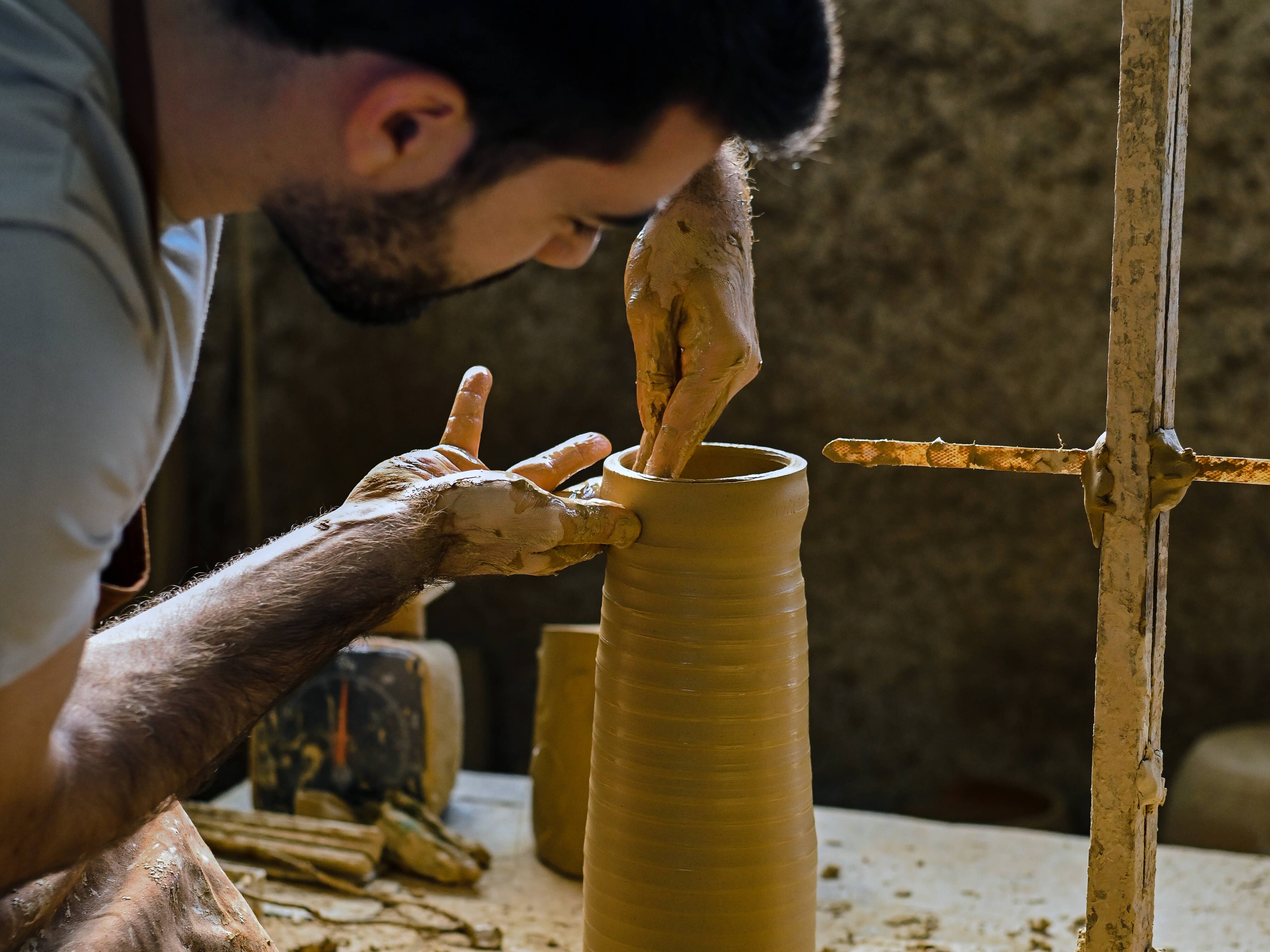 DEBARRO - Furniture | Lamps | Ceramics | Handmade – Engroshandel Skrivebordslampe – Farol - Håndlavet bordlampe i keramik2