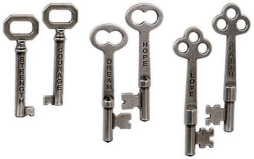 AngelStar - Wholesale Keepsake Coin/Token - Keys of Wisdom 36pc Assortment1